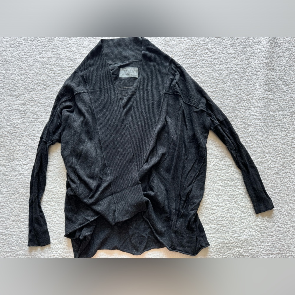 Allsaints Spitafields wool blend batwing cardigan xs